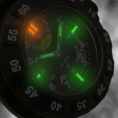 Tritium Watch UZI PROTECTOR BLACK