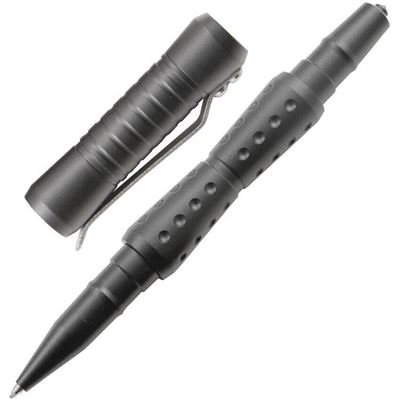 TACTICAL PEN 19 Glassbreaker with clip GREY