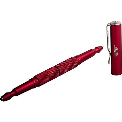 TACTICAL PEN Glassbreaker with clip RED