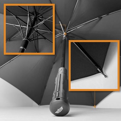 Umbrella Collapsible Tactical BLACK
