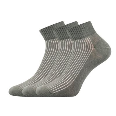 Sports socks SETRA short set of 3 light GREEN VOXX V-1020-K 2