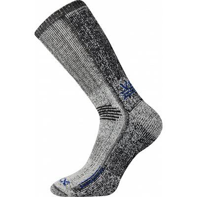 Socks ORBIT merino wool, COOLMAX® GREY/BLUE