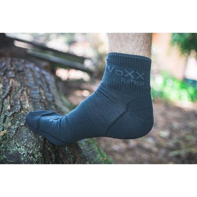 Merino Socks RADIK with silver ions DARK GREY VOXX V-1151-DG 3
