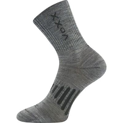 Socks Powrix merino wool light grey
