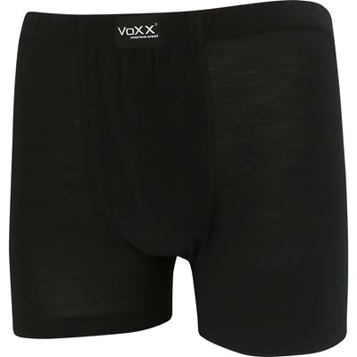 Men's functional boxer shorts MERINOWOOL 05 BLACK