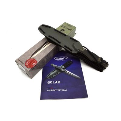 Fixed blade knife with KYDEX sheath GOLAK edition