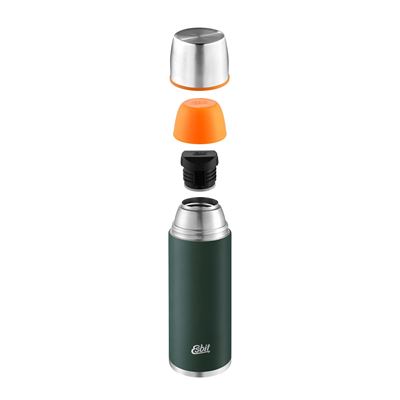 Stainless Steel Thermos Flask with Two Lids 1 l FOREST GREEN ESBIT® VF1000ML-FGN 2