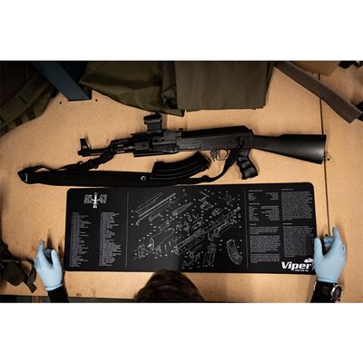 Gun Mat - AK47 BLACK