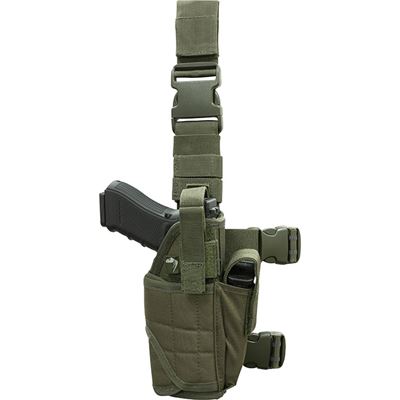 OLIVE thigh pistol holster