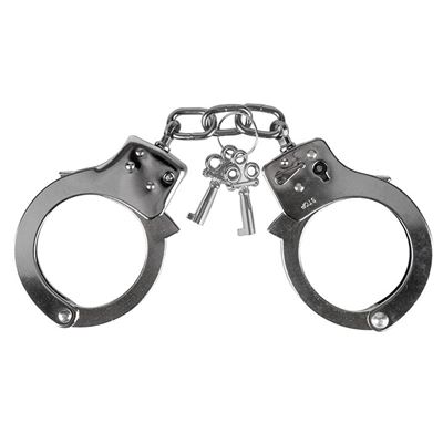 Lightweight Police Handcuffs from Aircraft Duraluminum