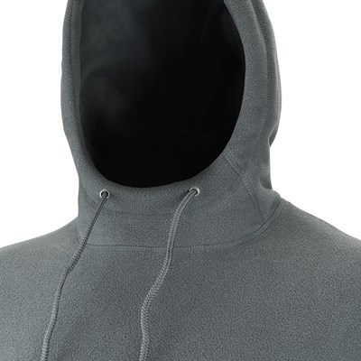 Kangaroo sweatshirt with a hood FLEECE TITANIUM