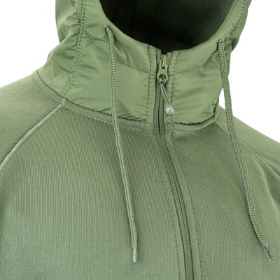 Hoodie STORM fleece GREEN