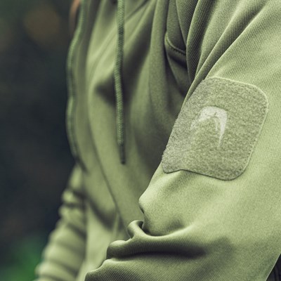 Hoodie STORM fleece GREEN