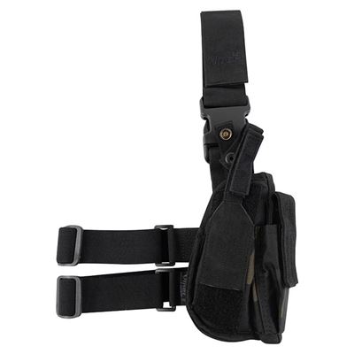 VIPER thigh pistol holster VCAM BLACK