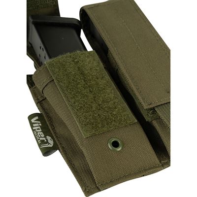 Pouch for 2 pistol magazine OLIVE