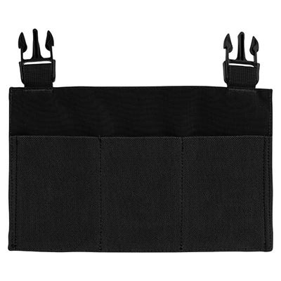 Front Panel SMG with pouches for VX vest BLACK