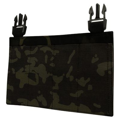 Front Panel SMG with pouches for VX vest VCAM BLACK