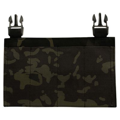 Front Panel SMG with pouches for VX vest VCAM BLACK