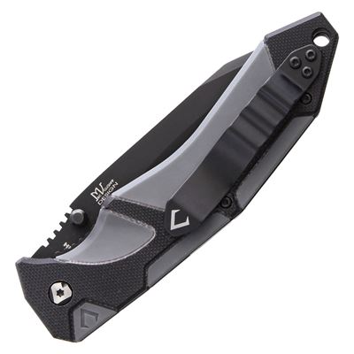 Folding knife FRACTAL Fine Edge BLACK-GREY