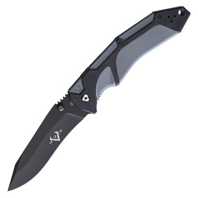 Folding knife FRACTAL Fine Edge BLACK-GREY