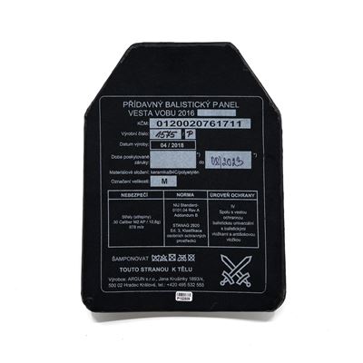 Armoured panel NPP-2006 size L