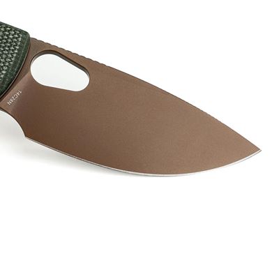 Folding Knife PORCUPINE Fine Edge OLIVE
