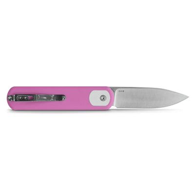 Folding Knife CORGI Fine Edge PINK