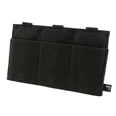 Elastic open pouch for 3 M4/M16 magazines BLACK Viper® VTMAGPLBLK 4