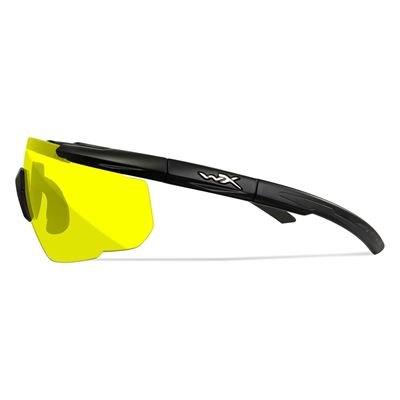 Tactical sunglasses SABER ADVANCED BLACK frame YELLOW lenses