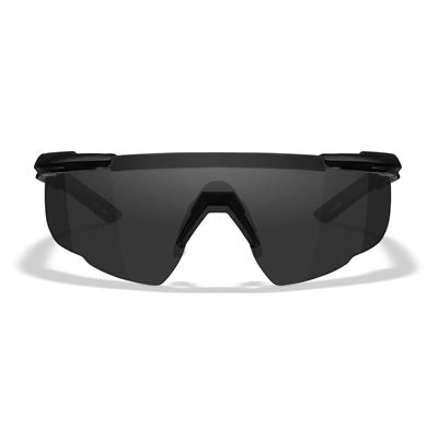 Tactical sunglasses SABER ADVANCED BLACK frame SMOKE lenses