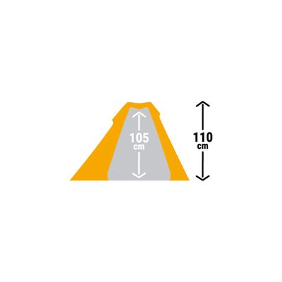 Tent SHARK YELLOW WARMPEACE W-4535 13