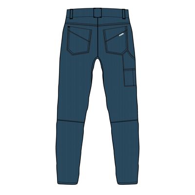 DRIFT corduroy trousers, majolica blue