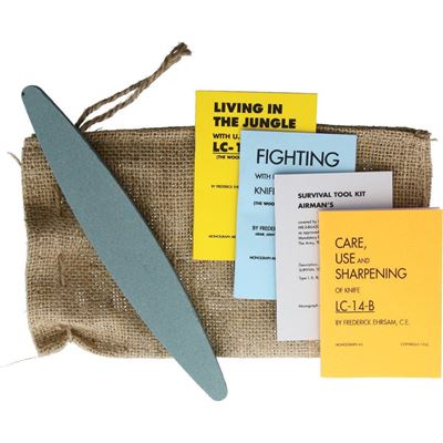 Machete WOODMAN'S PAL replica with sharpener
