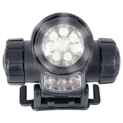 Flashlight LED headlamp British web-tex BLACK