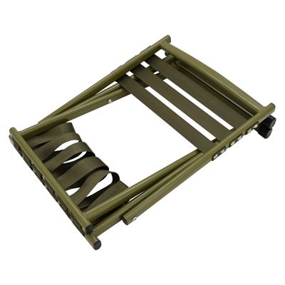 Folding chair with backrest ARMY NATURE