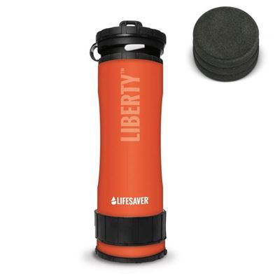 Filtration bottle LIFESAVER LIBERTY ORANGE