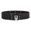 U.S. type belt with metal buckle LC1 BLACK
