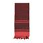 Scarf SHEMAG 105 x 105 cm red-black