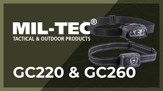 Youtube - Headlamp MIL-TEC GC220 and GC260 - Military Range