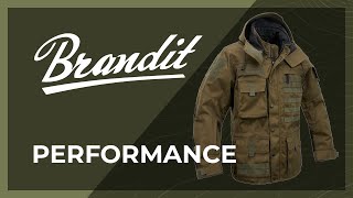 Youtube - Outdoor jacket BRANDIT PERFORMANCE - Military Range