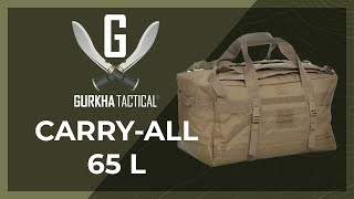 Youtube - GURKHA CARRY-ALL Bag 65 L - Military Range