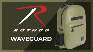Youtube - Waterproof backpack ROTHCO WAVEGUARD 16L - Military Range