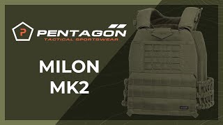 Youtube - Plate carrier PENTAGON MILON MK2 - Military Range