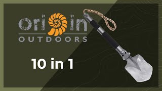 Youtube - Survival shovel ORIGIN OUTDOOR 10 in 1 - Military Range