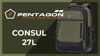 Youtube - Backpack PENTAGON CONSUL - Military Range