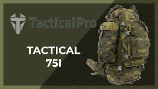 Youtube - Backpack TACTICAL PRO 75l - Military Range