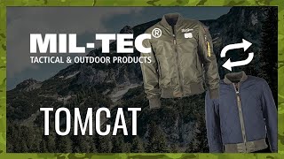 Youtube - MIL-TEC Top Gun Flight Jacket TOMCAT reversible - Military Range