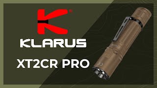 Youtube - KLARUS XT2CR PRO rechargeable tactical flashlight - Military Range
