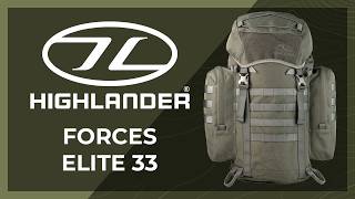 Youtube - Backpacks HIGHLANDER FORCES ELITE 33 - Military Range