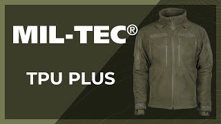 Youtube - Fleece jacket with membrane MIL-TEC TPU PLUS - Military Range